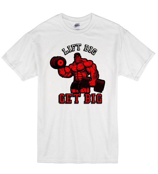 

summer fashion t shirt lift big get big funny lift weights gyms muscle t shirt tshirt womens gift sport hooded sweatshirt hoodie