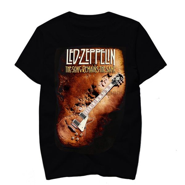 

metal music rock punk male guitar pattern printed hip hop black color fashion streetwear camisetas hombre sport sweatshirt hoodie t shirt