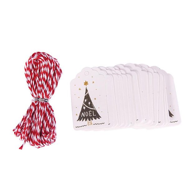 

50шт много стиль рождественские крафт бумаги метки diy ремесел рождественская елка лось висит метка новый год xmas party gifts упаковочные э