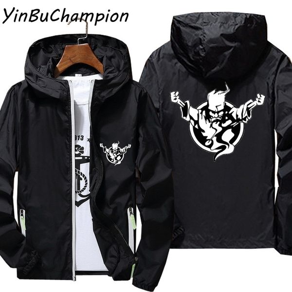 

men's thunderdome hardcore pilot bomber jacket plus size thin reflective sunscreen windbreaker skin ultra light hooded coat, Black;brown