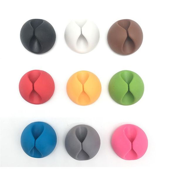 

universal cable winder clamp protector earphone organizer wire cord desk fixer holder data line tidy collation ma jllybs