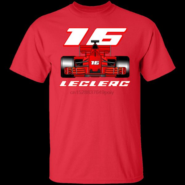 

2020harajuku streetwear shirt mendriver charles leclerc 16 on his car new t shirt red for men women sport hooded sweatshirt hoodie