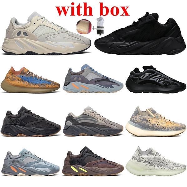 

with socks 700 380 men running shoes orange phosphor hospital blue wave runner magnet sports kanye west sneakers mens womens trainers 36-45