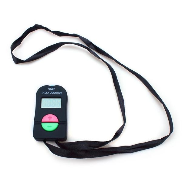 

new hand held electronic digital tally counter clicker security sports gym school black bbyfoo yhshop2010