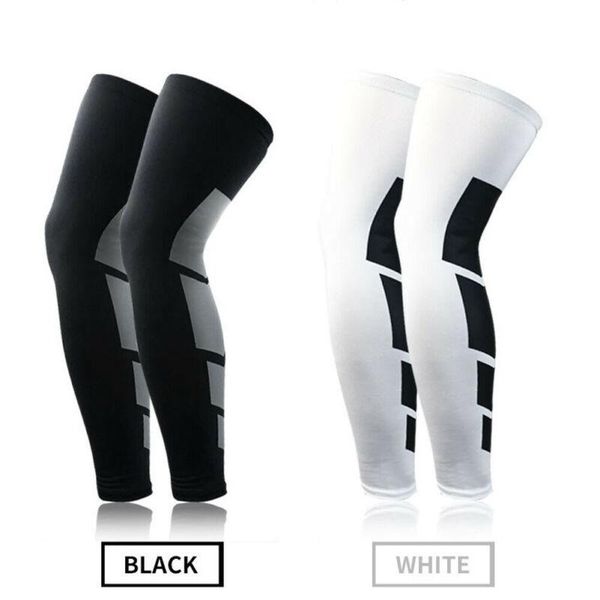 

fashion simply fitness ankle compression socks knee high support stockings leg thigh sleeve sport socks outdoor men women, Black
