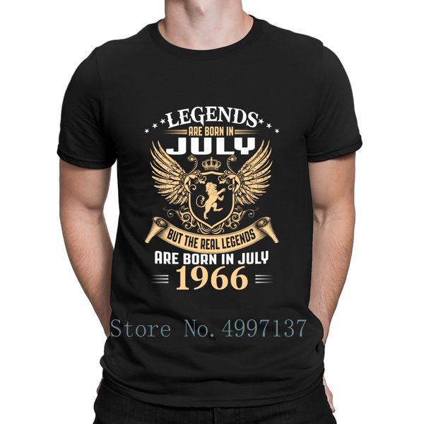 

kings legends are born in july 1966 short sleeve breathable xxxl designer summer style natural birthday gift sport sweatshirt hoodie t shirt