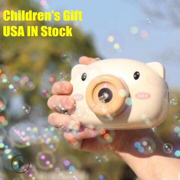 

cute camera automatic music bubble machine children toys soap bubble machine outdoor kids child toy gift for boys girls
