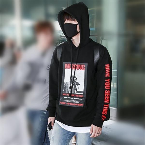 

kpop jungkook hooded hoodies weightlifting fairy jinfu beads nam ju hyuk with autumn winter sweatshirts k pop bangtan boys coat, Black