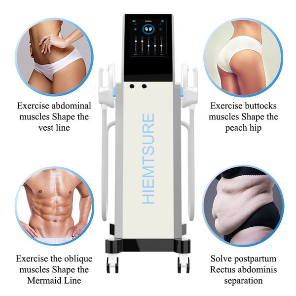 

2020 latest emslim machine ems hi-emt sculpt ems electromagnetic muscle stimulation fat burning shaping hiemt beauty equipment