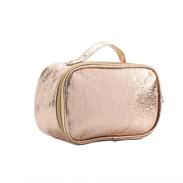 

xzakn new bright face large crack hand burst qeluq storage cosmetic cosmetic storage capacity bag gift bag gift