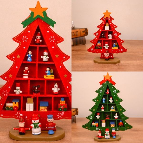 

9cbsu div wooden decorations deskwooden mall christmas tree decorationchildren's gifts christmas tree shopping decoration window decora