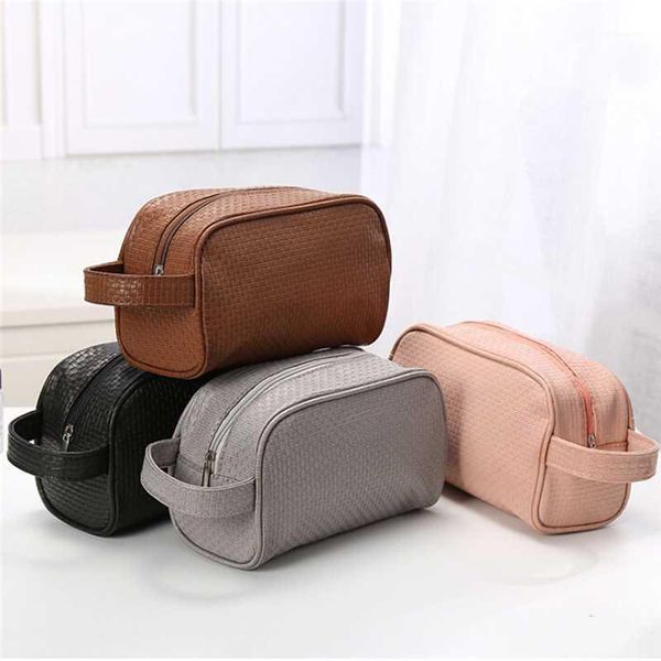 

simple and convenient carrying storage bag multi-function waterproof wash bag large-capacity cosmetic necessaire feminina1