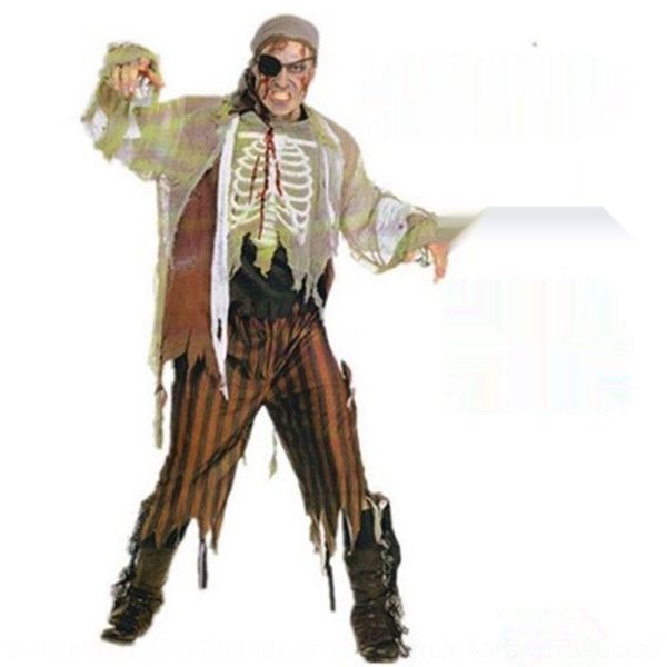 

xbjkn halloween outfit skull halloween horror horrible outfit pirate zombie costume pirate ghost cosplay zombie costume ogcy5