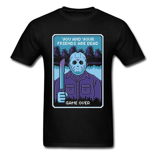 

jason tshirt cool game over funny custom own style personalized fashion white horror kills & tees hooded sweatshirt hoodie men t shirt