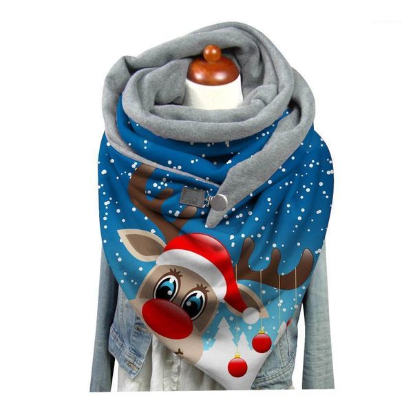 

sagace winter 2021 christmas women scarf snood scarf winter infinity scarves neck circle cable warm soft ring female 20201, Blue;gray