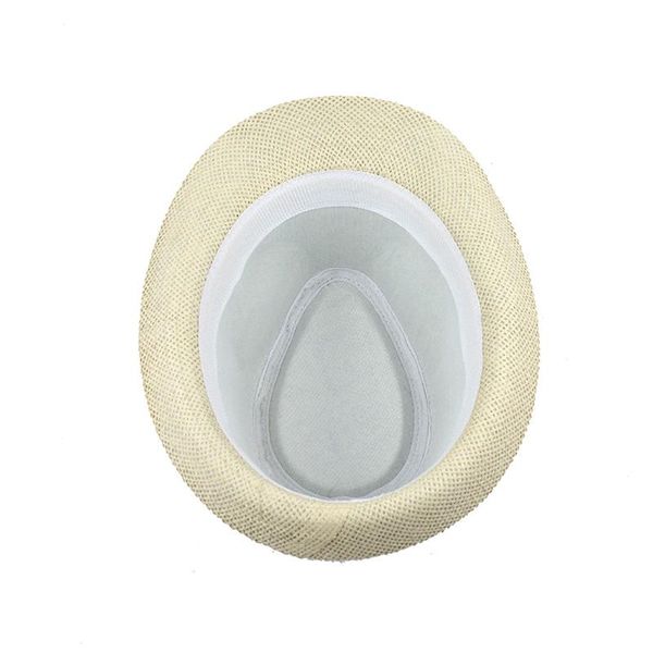 

flb] 2019 fashion summer beach hat large brim jazz sun hat casual panama hat straw women men cap f348 wmtmnk yyysports, Black;white