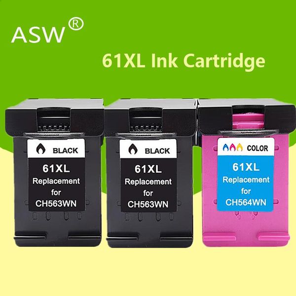 

asw 61xl cartridge replacemen for 61xl ink cartridge for 61 deskjet 1000 1050 1055 2050 2512 2540 3050 envy 5530 4500