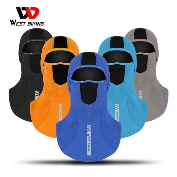 

cycling caps & masks west biking winter sport face cover neck warmer cap men women scarf ski bicycle head hat ciclismo 2021 1, Black