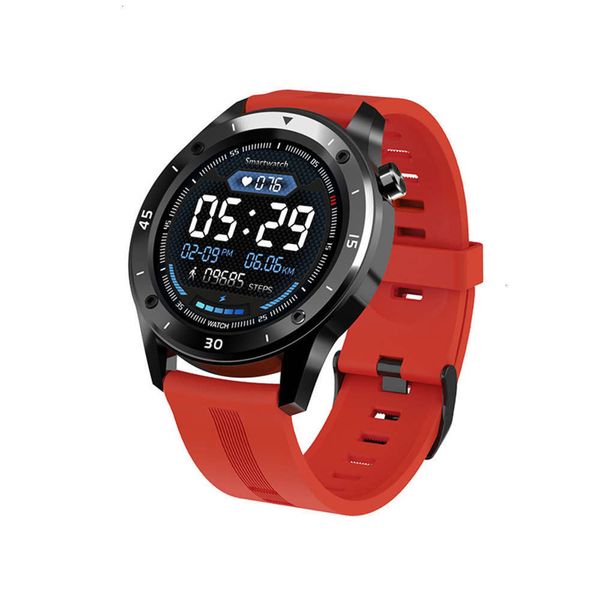 

2020f22 touch screen smart bracelet 1.3 inch silicone strap fashion heart rate meter step bluetooth watchbgt