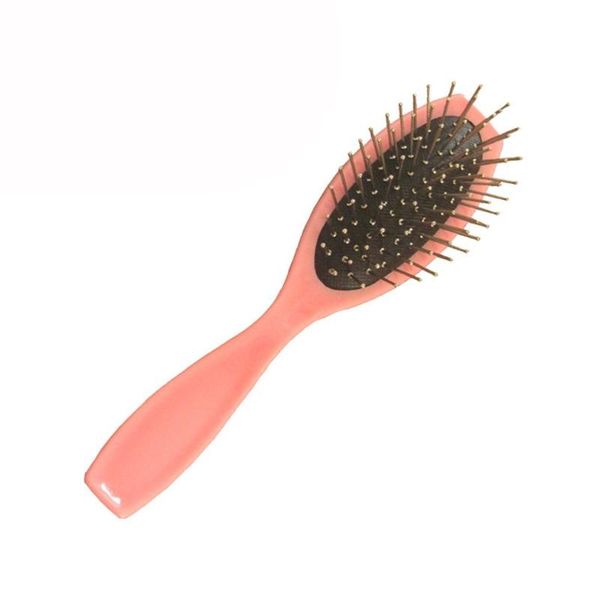 

scalp massage comb pink soft hair beauty tool aid wig pet scalp comb, Silver