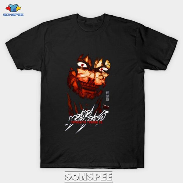 

new box anime kengan ashura summer 3d print shirts funny anime funny men clothing
