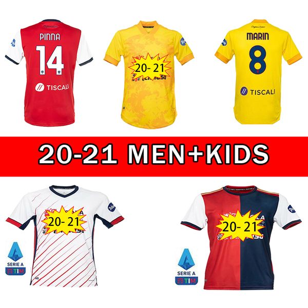 

20 21 cagliari calcio soccer jerseys third yellow godin simeone joao pedro pavoletti 2020 2021 nandez rog maglie da football shirt thailand, Black;yellow