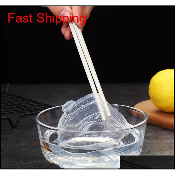 

home 6 pcs/ set universal food sile cover reusable sile caps stretch lids for cookware food pot qylscx lipper