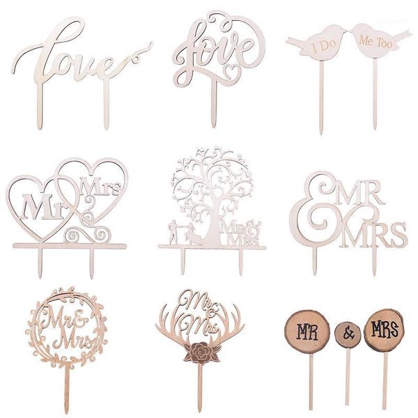 

mr & mrs wedding cake er wooden love cake er wood letters decoration engagement party wedding favors supplies gifts1