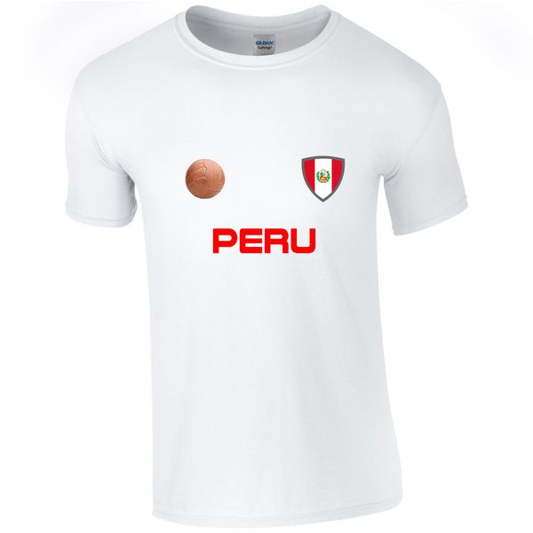 

sell 2019 fashion peru footballer retro casual men's cotton tshirt t shirts short sleeve sport hooded sweatshirt hoodie
