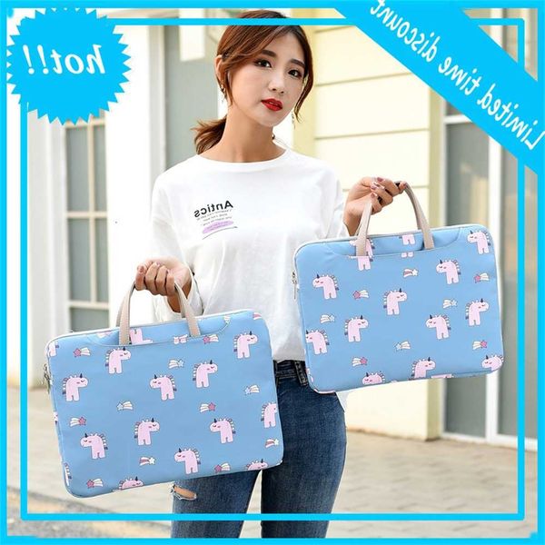 

lapfemale literature 13.3 "15.6" small fresh printing notebook bag