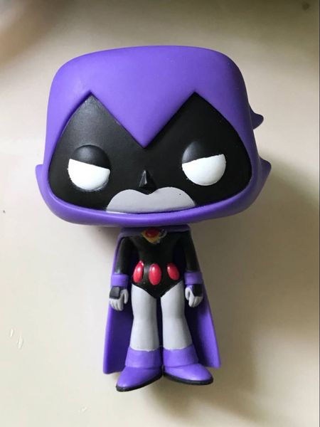 

funko pop youth titan strikes raven raven raven hand office model toy 10541#