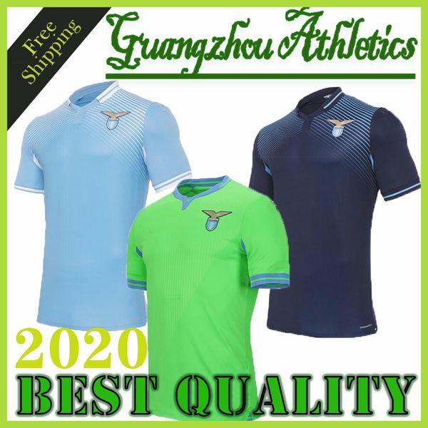 

20 21 lazio soccer jersey jony ss acerbi 2020 2021 football shirt luis alberto camiseta immobile sergej maillot j.correa maglia da calcio, Black;blue
