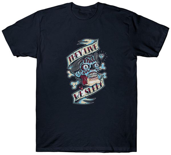 

they live we sleep t shirt sci fi horror movie film vintage retro fitness tee tshirt sport hooded sweatshirt hoodie