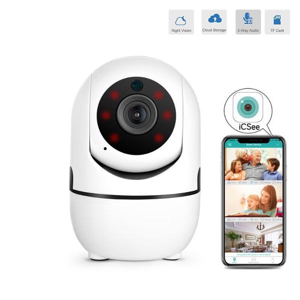 

cameras icsee 1080p cloud hd ip camera wifi auto tracking baby monitor night vision security home surveillance1