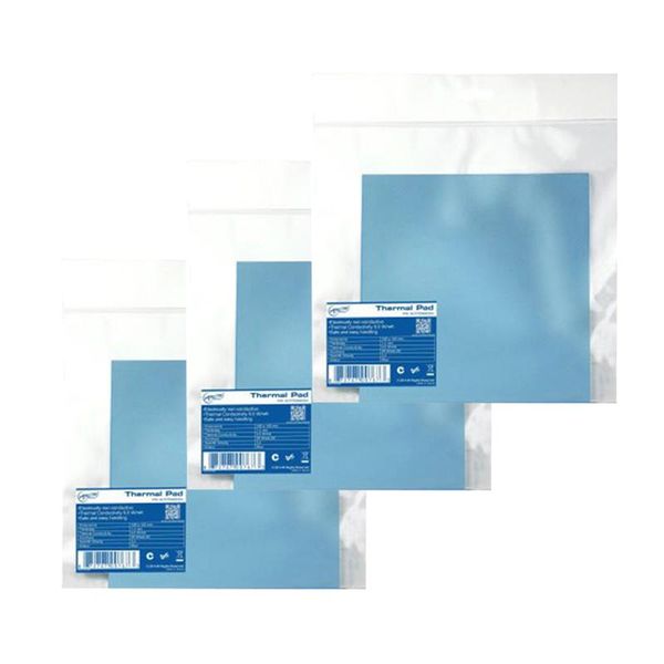 

fans & coolings arctic thermische padheat sink 6.0 w/ geleidbaarheid 0.5mm/1.0mm/1.5mm dikte isolatie non-geleidende pad 145x145mm