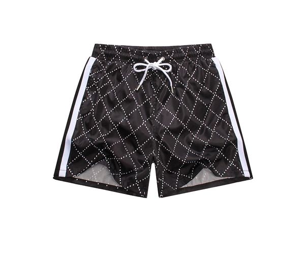 

19. new summer fashion shorts new designer board short quick drying swimwear printing board beach pants men mens swim shorts, White;black