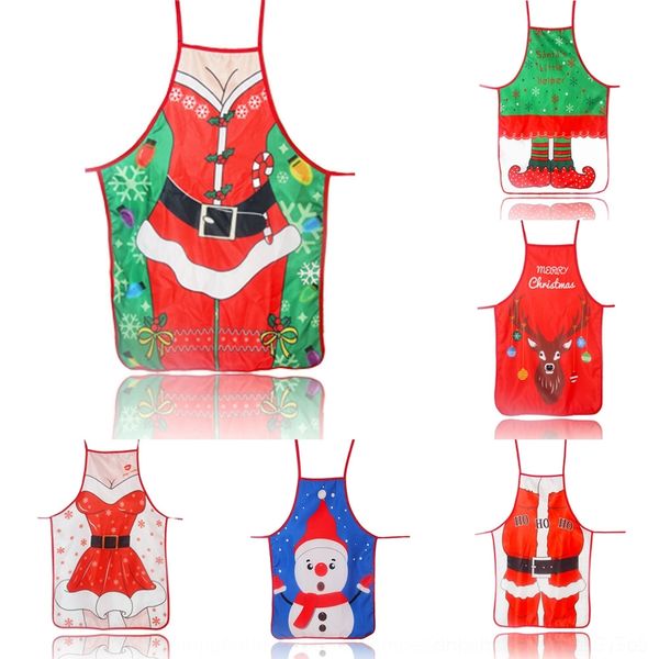 

wkjdl prop cloth christmas color printing color waistband cartoon art decorative prop apron dress apronapron cloth art props printing decora