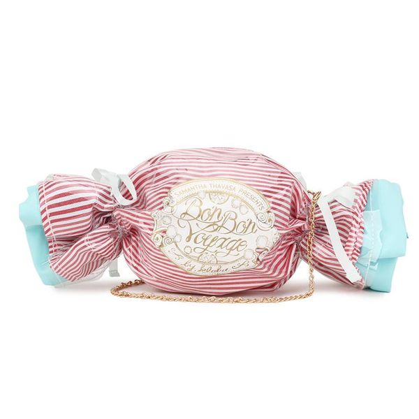 

cute candy design handbags for women purses pvc day clutches chain crossbody mini messenger bag sugar pouch ladies shoulder bag