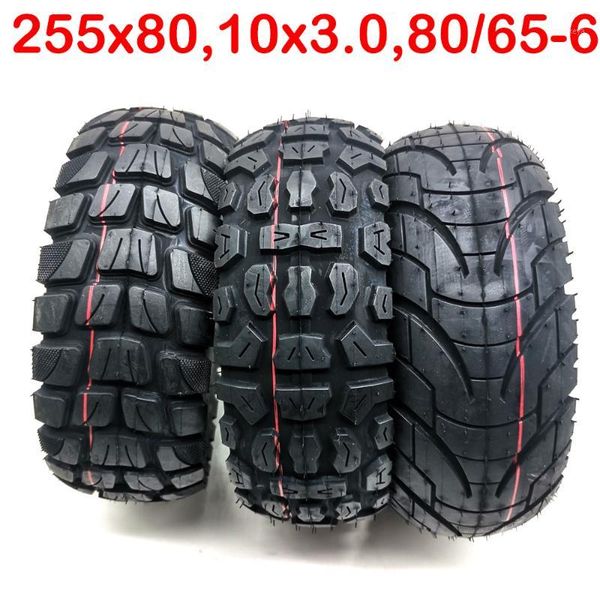 

motorcycle wheels & tires 255x80,10x3.0,80/65-6 inner tube and outer tire 255x80 fit for speedual grace 10 zero 10x kugoo m4 pr