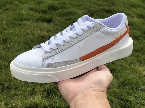 

athletic designer shoes sacai orange varisity white fashion sport sneakers bv0076-107 ship with box size36-44