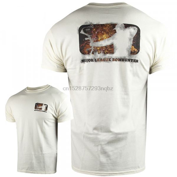 

major league bowhunter men's rusty logo s_s t-shirt sport hooded sweatshirt hoodie