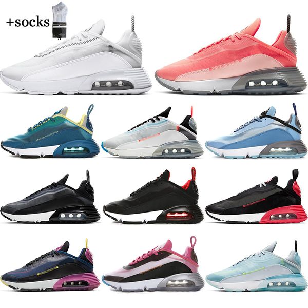 

2090 running shoes men women triple black platinum white black symbol chaussures breathable outdoor mens trainers sports sneakers 36-45