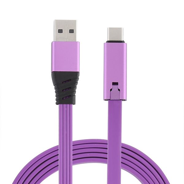 

съемная металлическая головная головка в стиле noddle usb до usb-c типа c