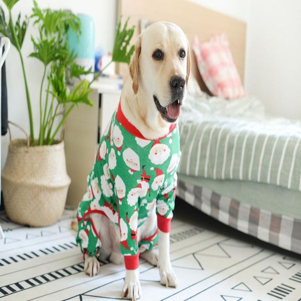 

dog apparel cute christmas clothes pajamas soft big