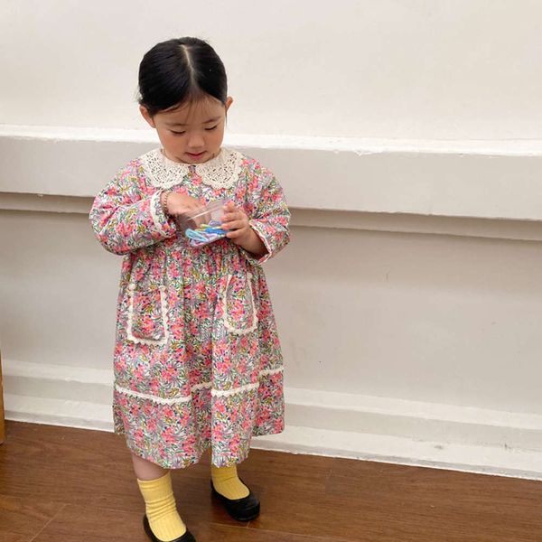 

lapel spring korean girls' floral mqd 2021 princs drs k4hlvlxq, Red;yellow