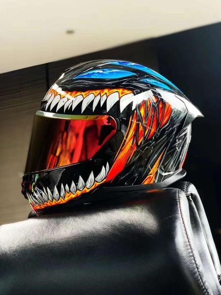 

full face motorcycle street helmet helmet motocross riding 2020 new arrival