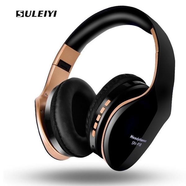 

headphones & earphones bluetooth wireless foldable stereo headphone gaming with microphone for pc mobile phone mp3 music headset
