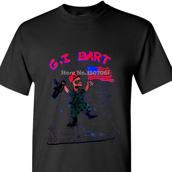 

vintage 90's bootleg bart g.i bart t shirt reprint s xxl t shirt anime black tee shirts coat clothes sport hooded sweatshirt hoodie