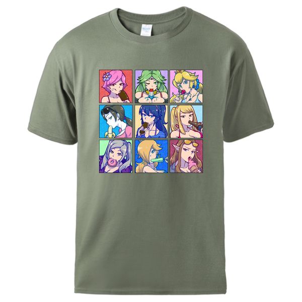 

sport japan anime cartoon print tshirt male summer sportswear 2020 new arrival hip hop cotton t shirt casual streetwear tee black gray