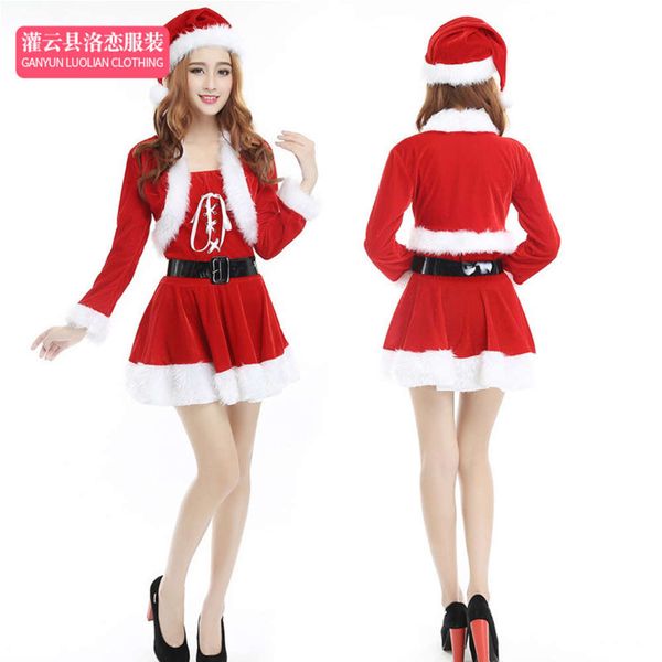 

suit stage coseplay halloween lingerie cute christmas maid drs, Black;white